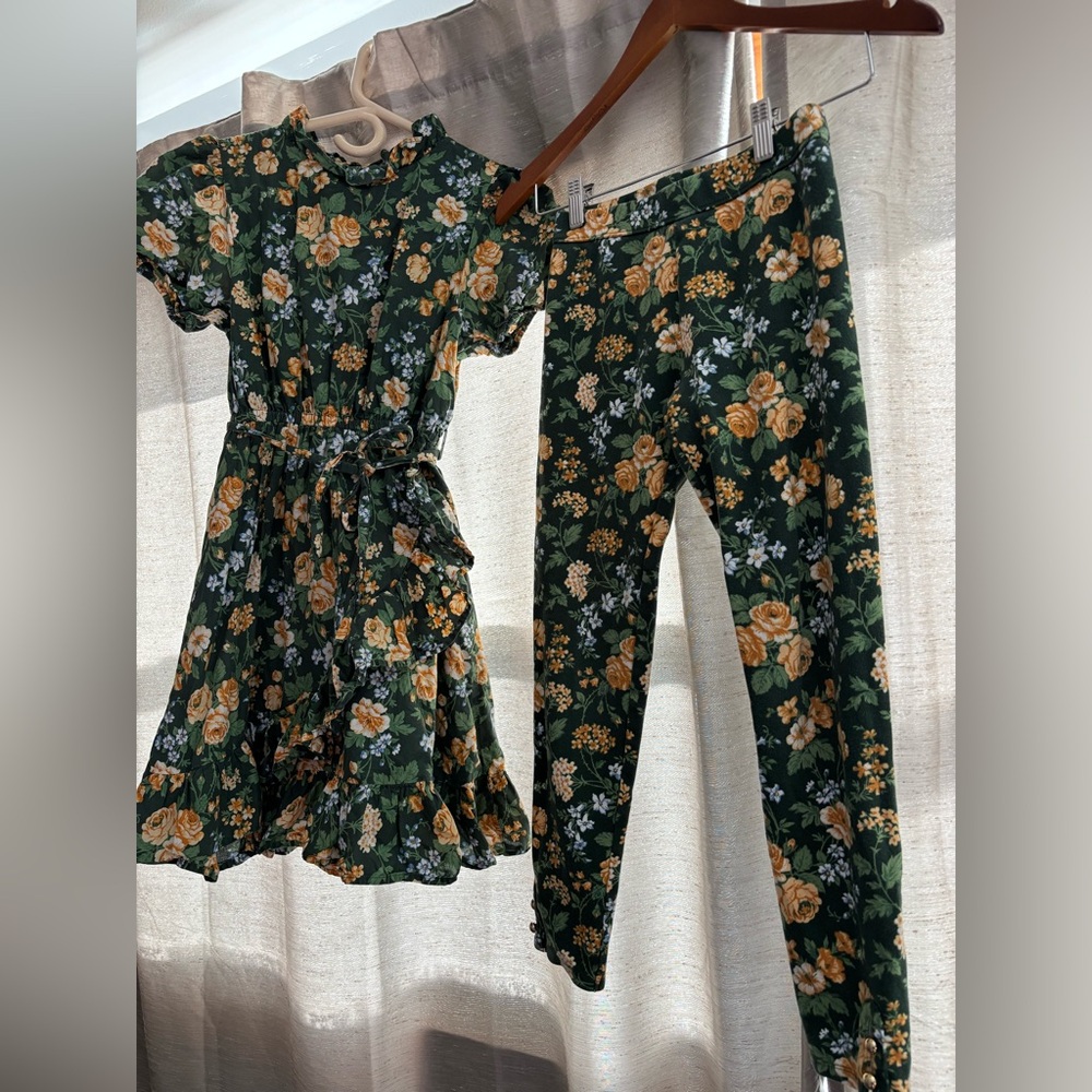 Janie and Jack dress and two leggings. Dress Sz 14 and leggings 12. - Picture 11 of 11